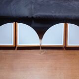 Wall lamp design 80 metal wood plexiglass