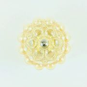 Pair of Bubble Glass Ceiling Lights by Helena Tynell for Limburg, 1960s/70s