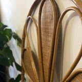 Rattan and bamboo headof