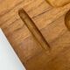 Solid wood aperitif dish