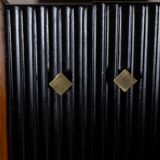 Pair of Italian cabinets in teak veneer. 1960s.
