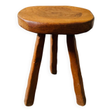 Brutalist tripod stool