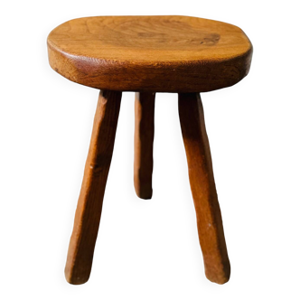 Brutalist tripod stool