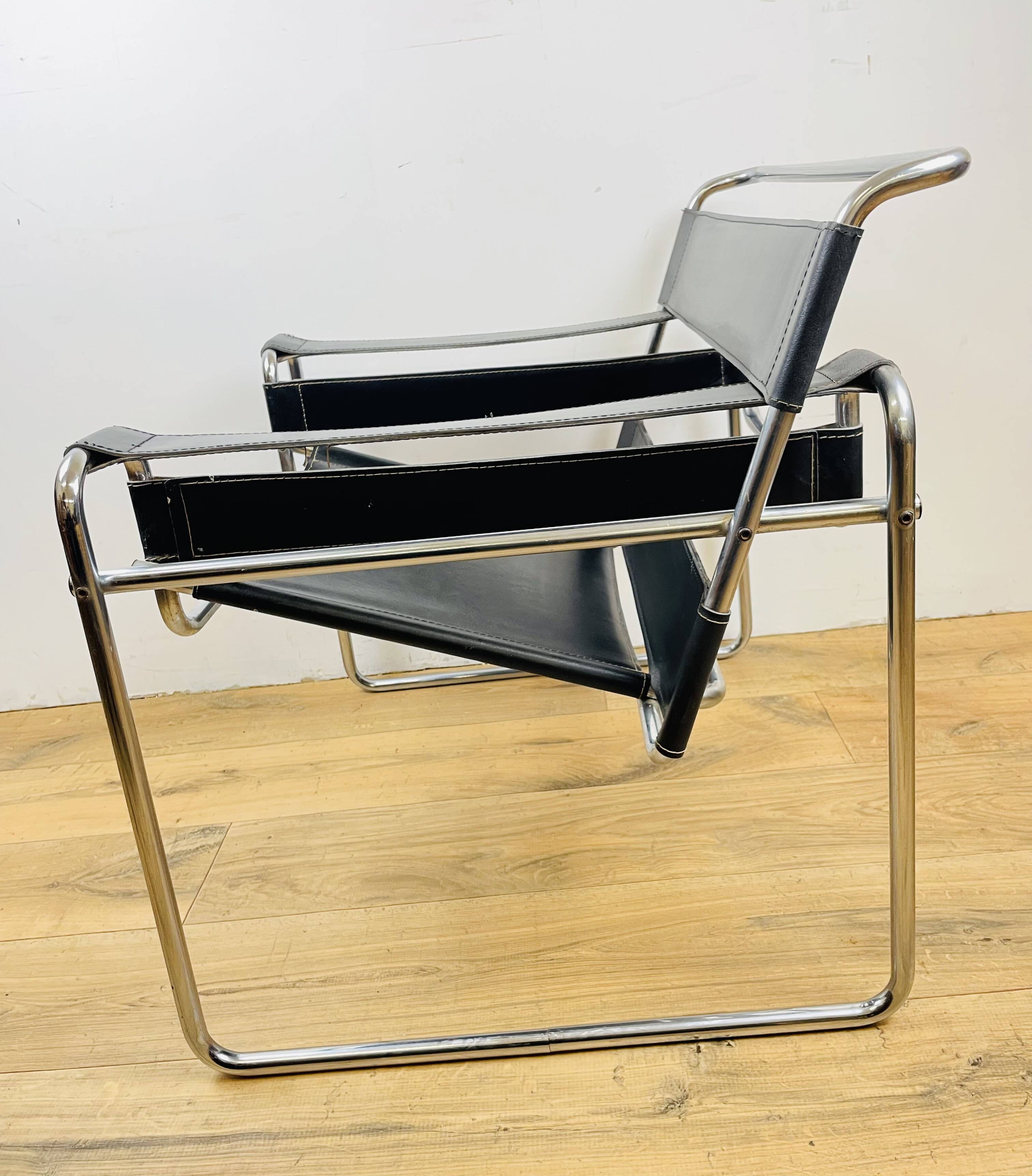 Wassily armchair by Marcel Breuer, 1970s-524001