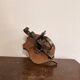 Antique Candle Holder Wall Sconce Wrought Iron Gothic Rustic Candle Holder