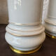 Old Paris porcelain vases from the 19th century
