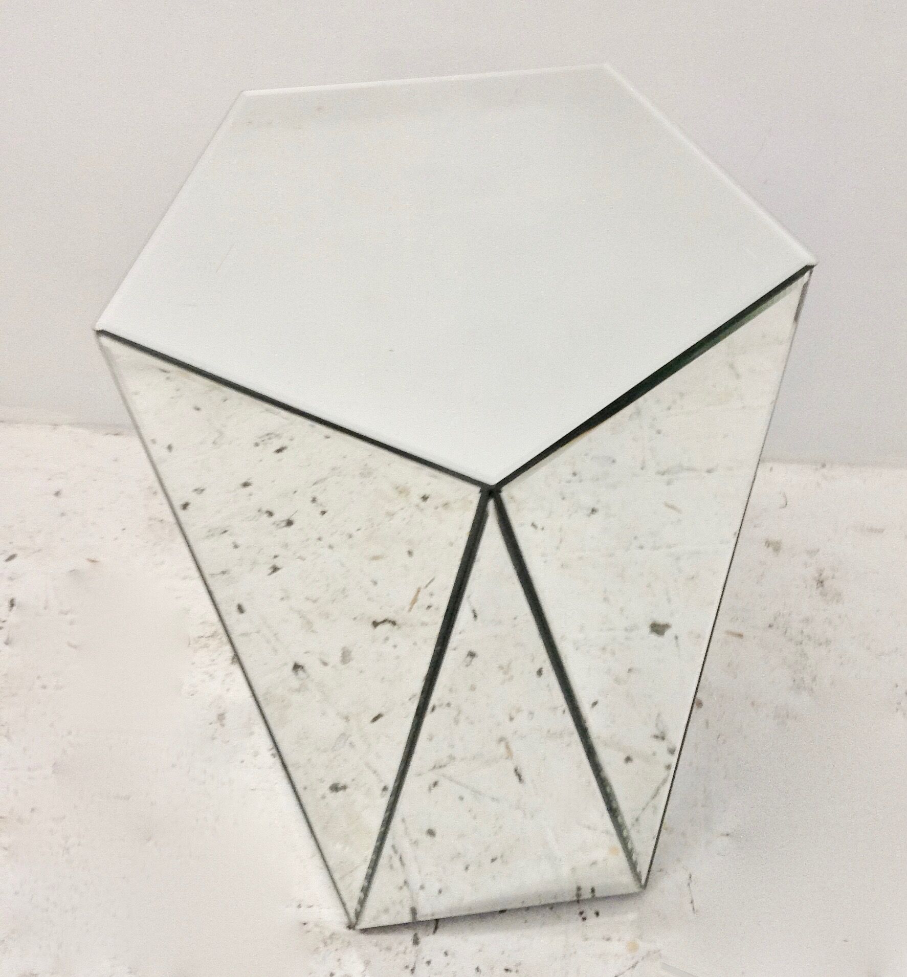 Sellette miroir années 70