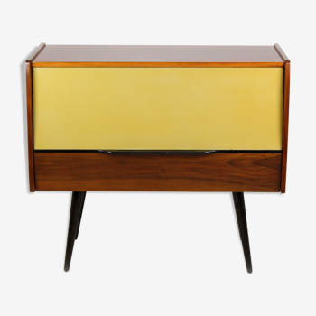 Cabinet vintage record player, années 1960