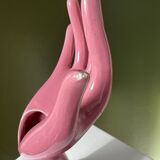 Pink soliflore hand