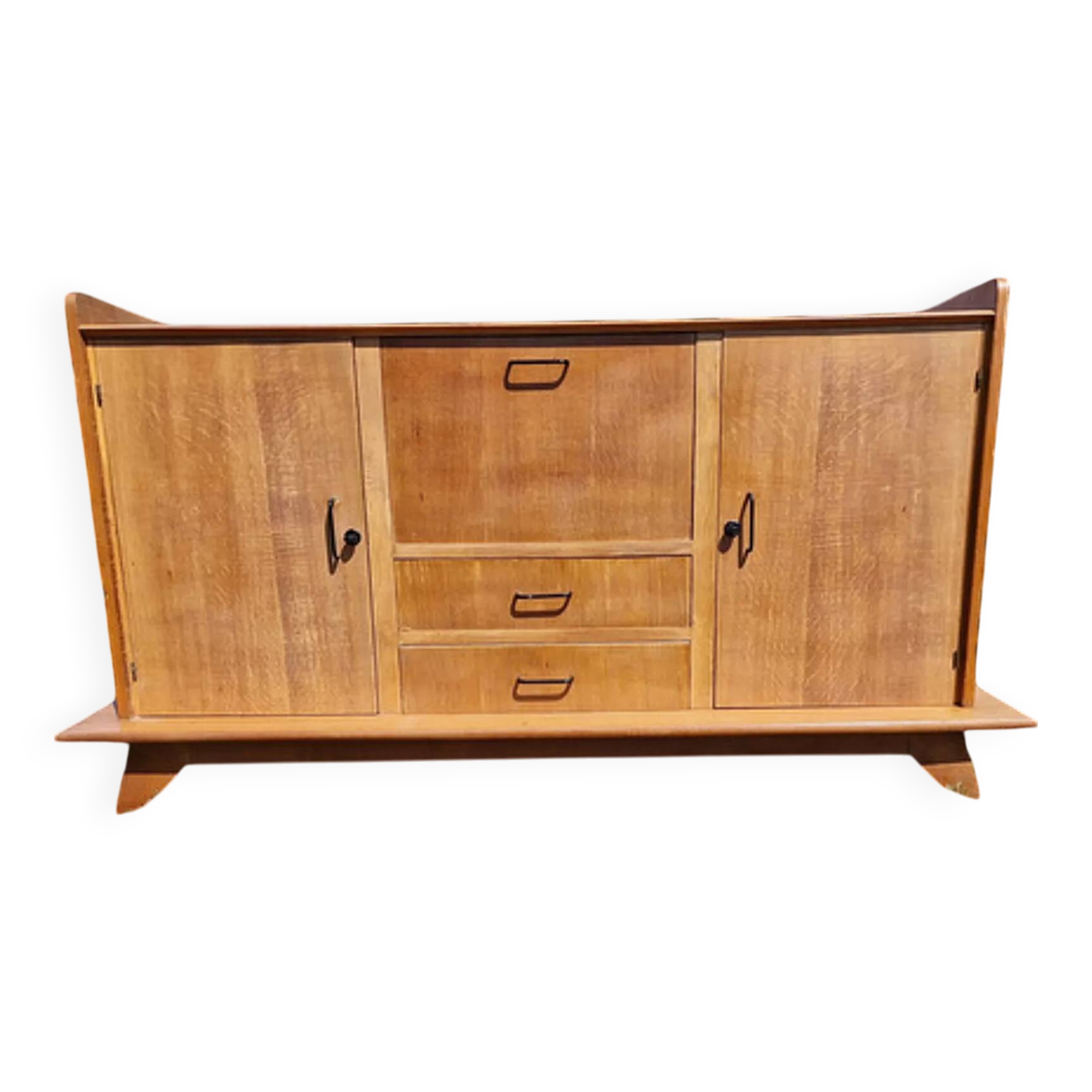 Vintage sideboard with compass legs