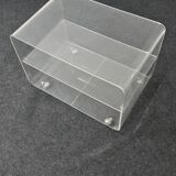 Vintage perspex/acrylic trolley or side table