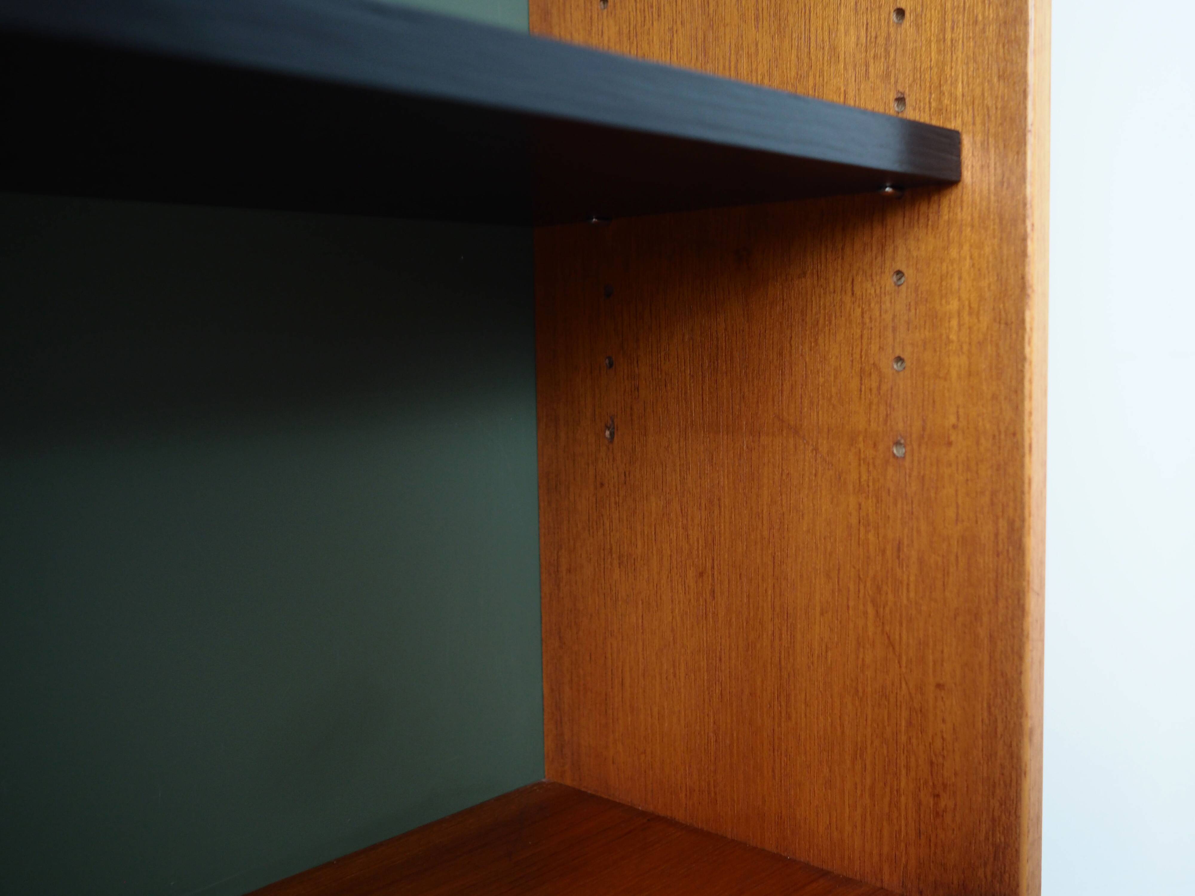 Teak bookcase, Danish design, 1970s, production: Denmark