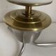Vintage 1960s tripod lamp opaline mid-century design - 34 cm