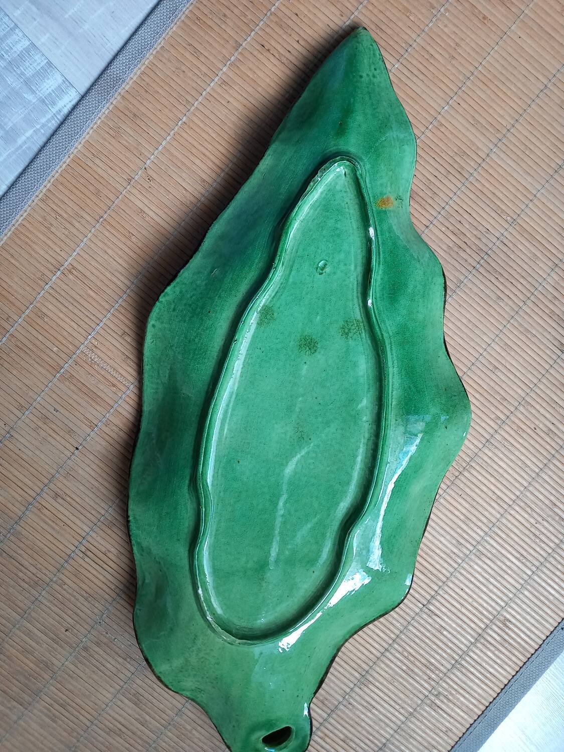 Artisanal pottery dish