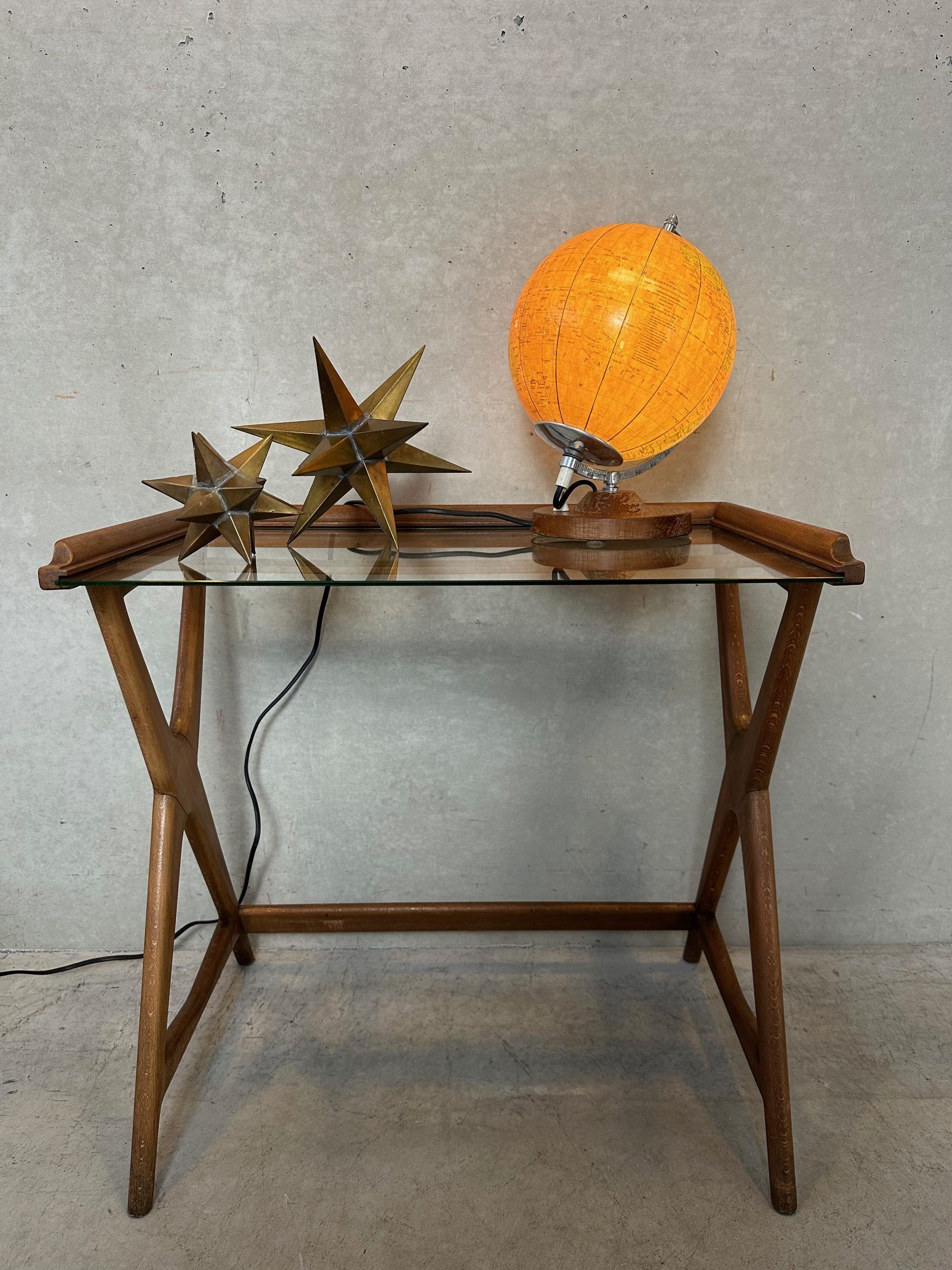 Vintage globe 1980 / lighting – glass