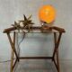 Vintage globe 1980 / lighting – glass
