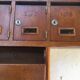 Old building mailboxes