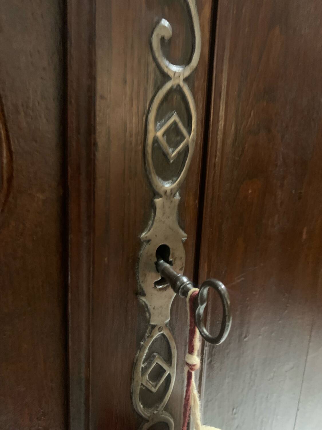 Antique Lorraine Wardrobe, 18th Century, Rustic Oak