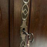 Antique Lorraine Wardrobe, 18th Century, Rustic Oak