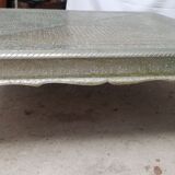 Coffee table India metal pushed back