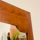 Bevelled Art Deco mirror – marquetry, 1930s