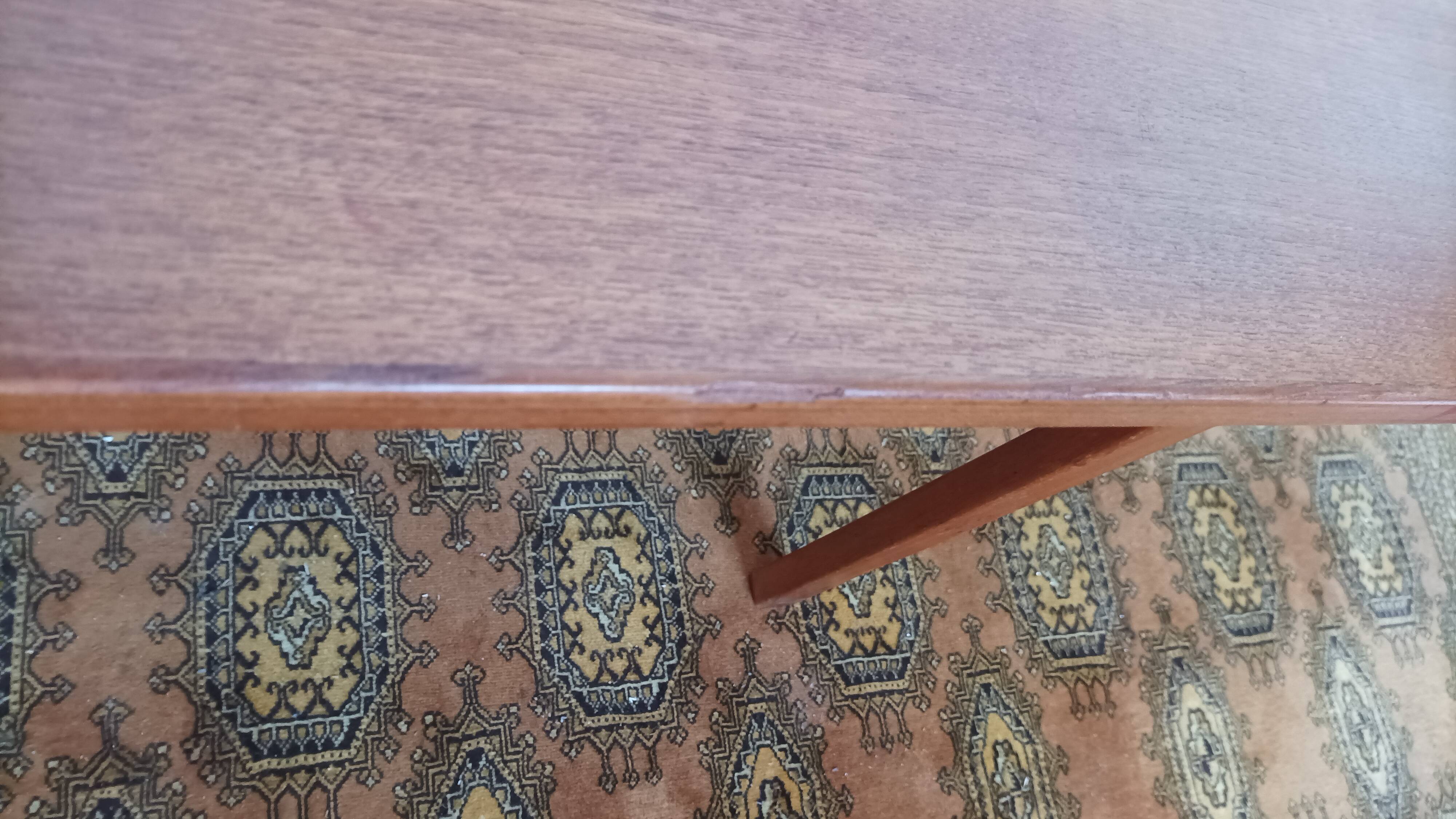 Vintage Scandinavian teak table 1960