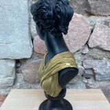 Black and gold Artemis bust