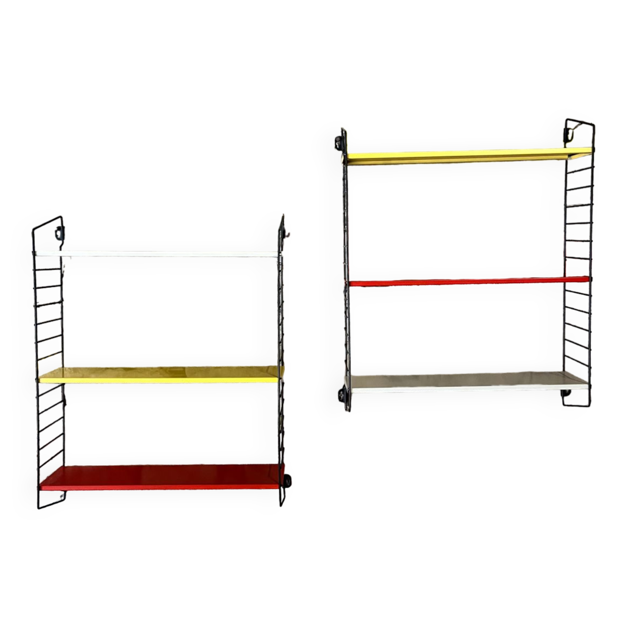Pair of Tomado Holland pocket shelves by Adriaan Dekker