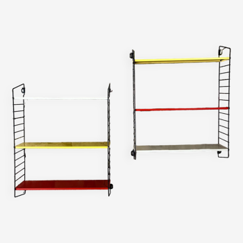 Pair of Tomado Holland pocket shelves by Adriaan Dekker