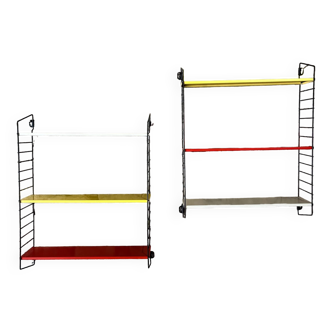 Pair of Tomado Holland pocket shelves by Adriaan Dekker