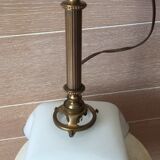 Suspension opaline vintage