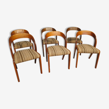 Lot de 6 chaises Baumann