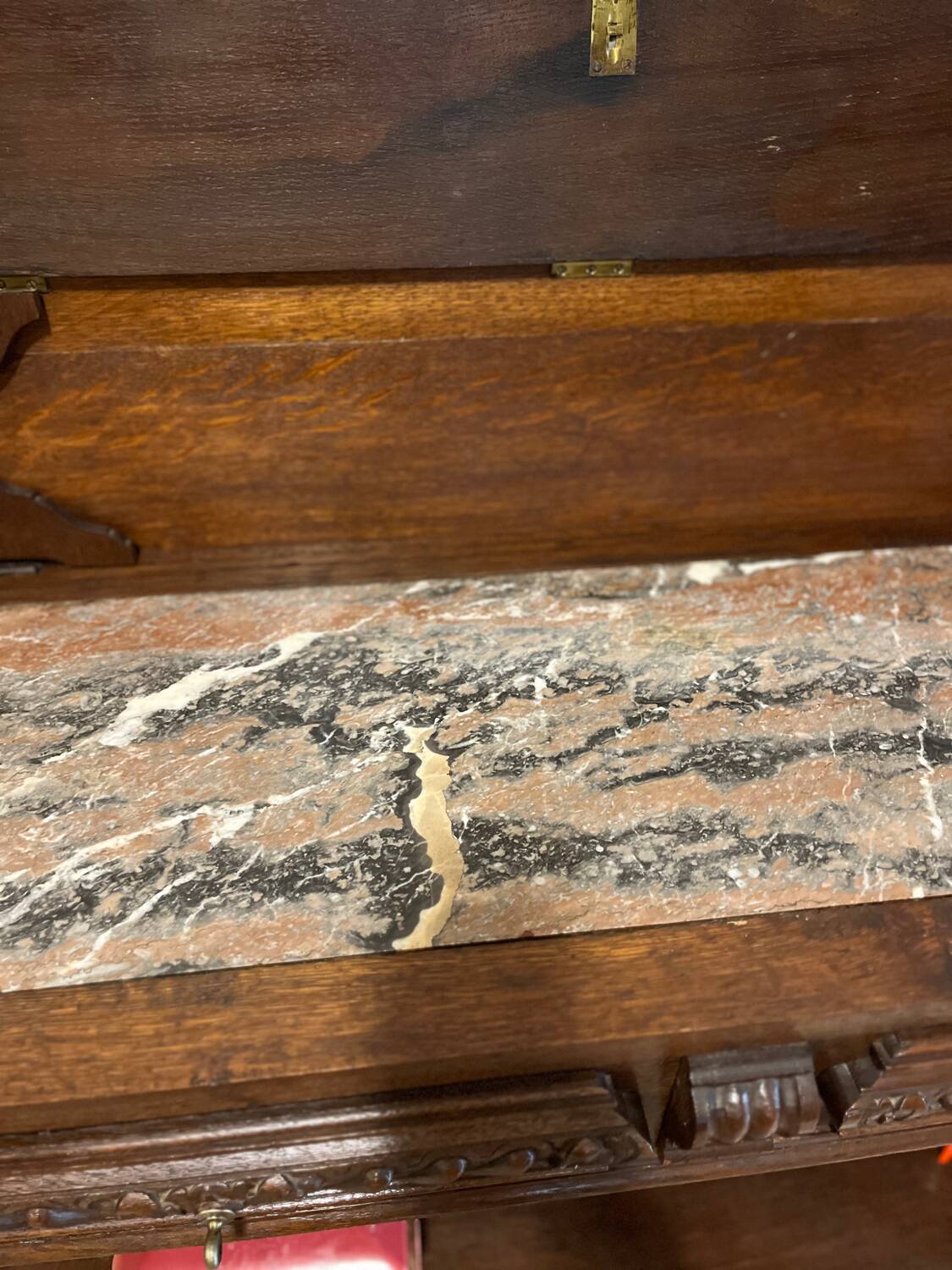 Console or turned wooden service table