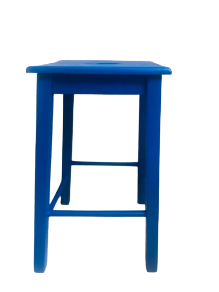 Painter's stool blue