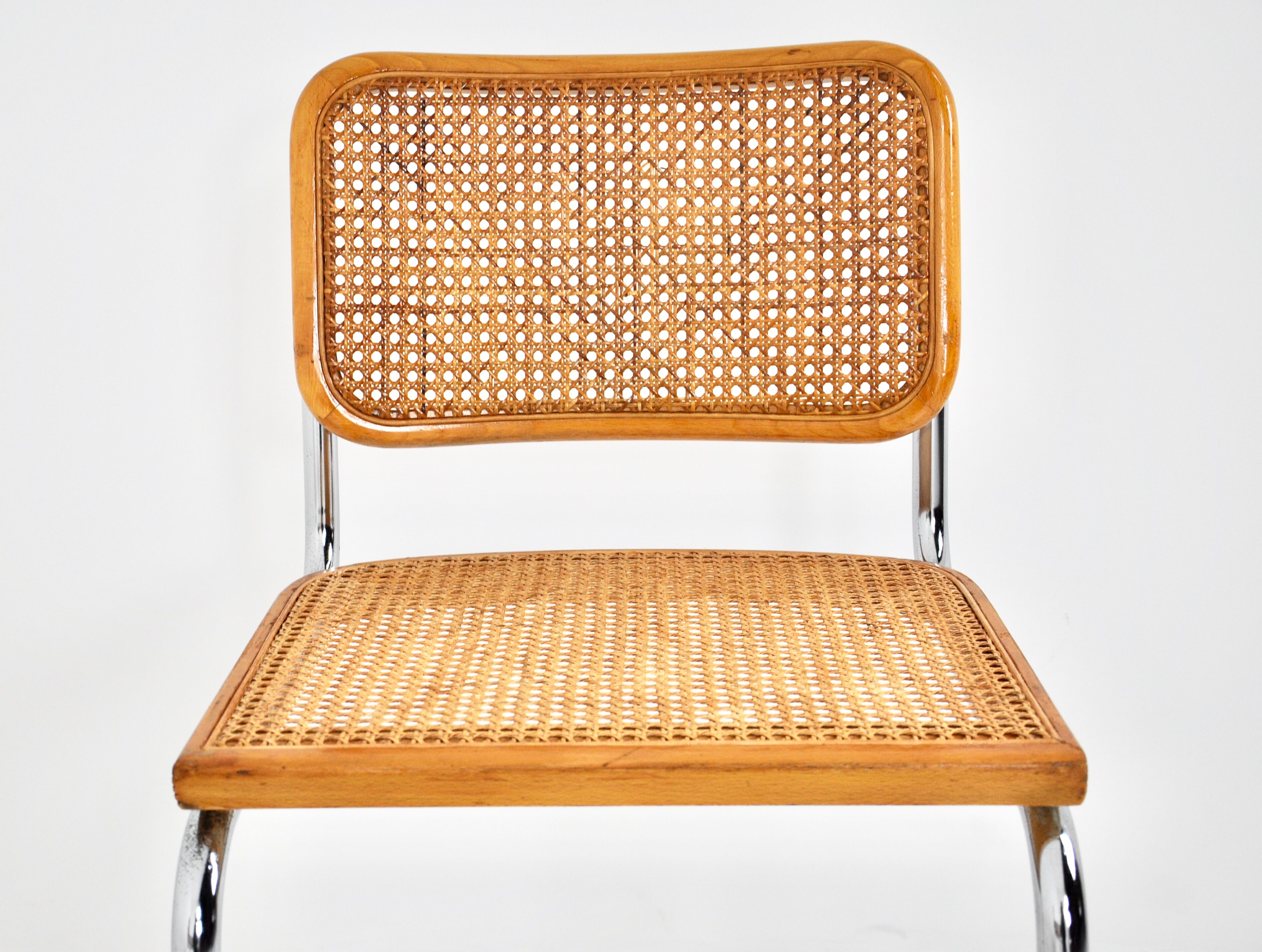 Dining chairs B32 by Marcel Breuer