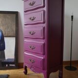 Vintage chest of drawers Seasonal Plum
