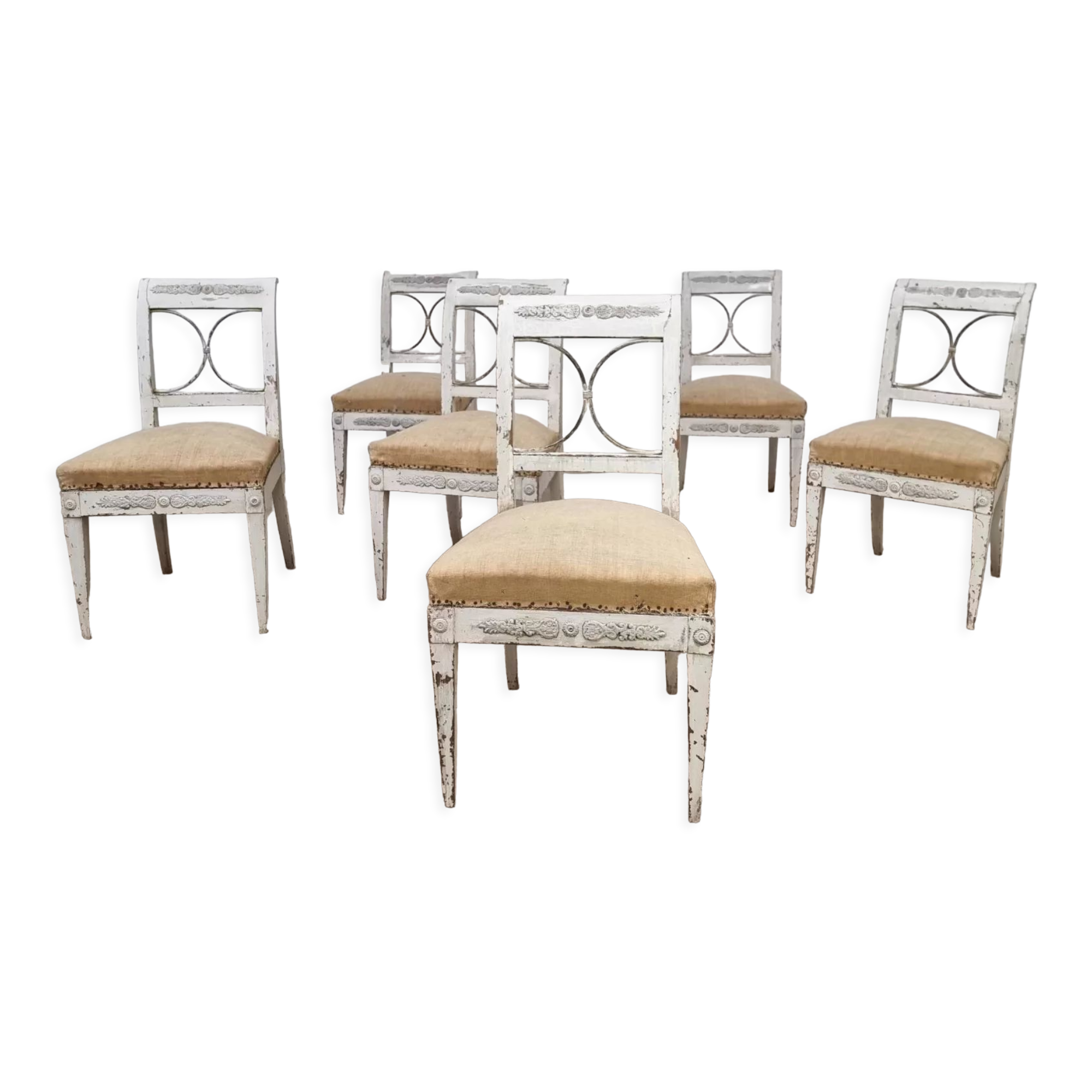 6 Empire chairs