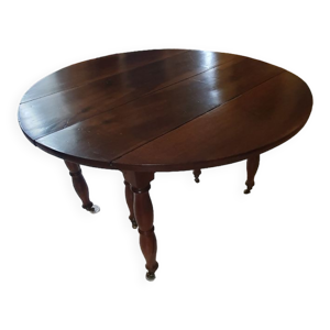 Table noyer louis philippe