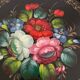 Iron top decoration flowers
