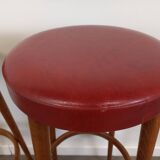 Paire de tabourets de bar vintage