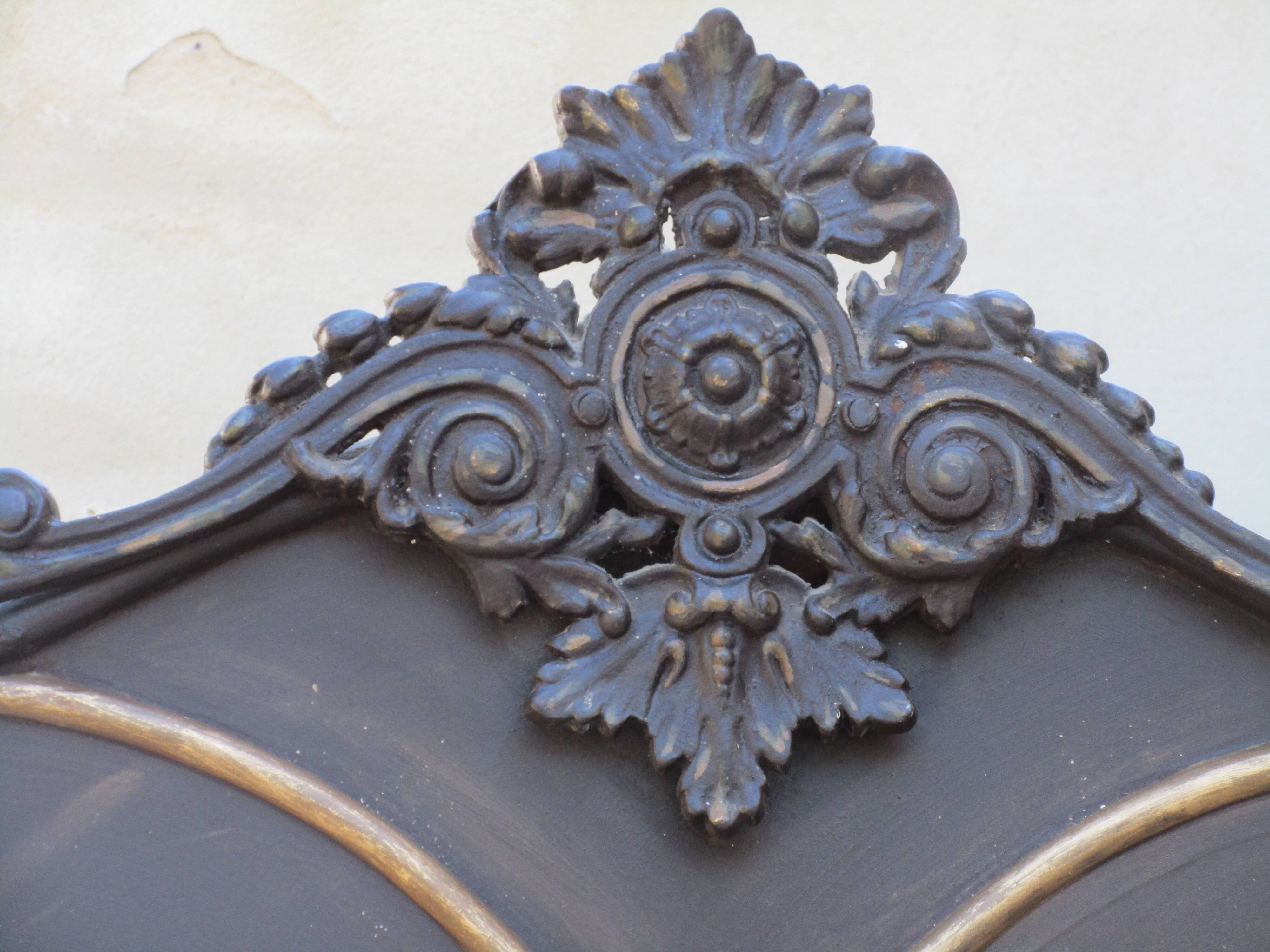 Metal bed Napoleon III style