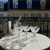 Lot 6 verres en cristal