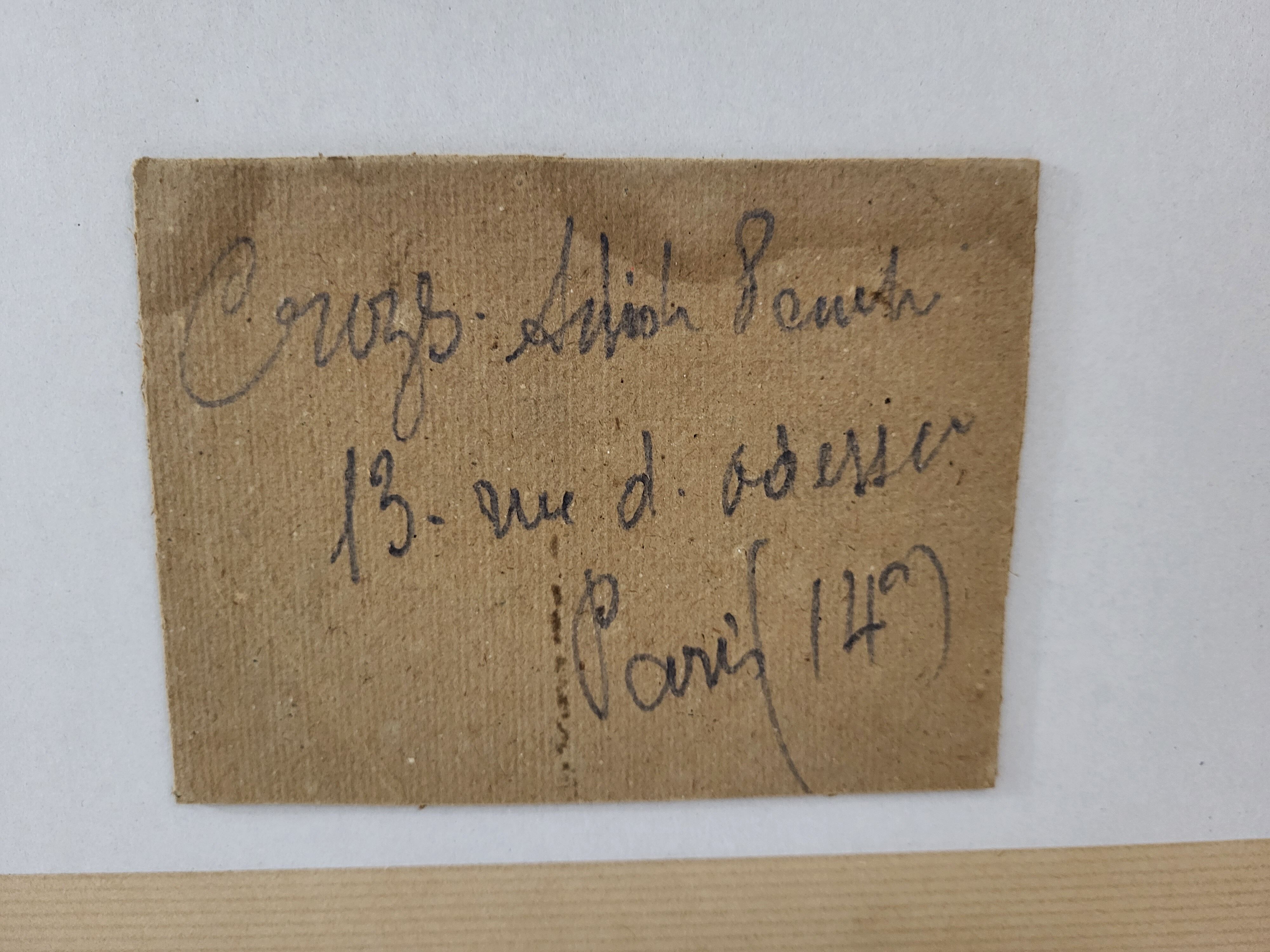 Painting ink and watercolor - jean crozes