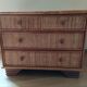 Wicker rattan chest of drawers