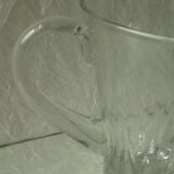 Cruche pichet carafe pour eau orangeade en cristal taille ancienne