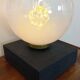 Vintage Mazzega table lamp made of Murano glass from the 1970s.