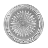 Molded glass underside