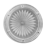 Molded glass underside