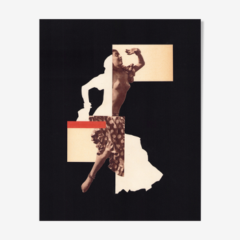 Collage la danseuse ii