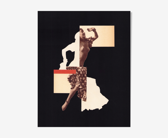 Collage la danseuse ii